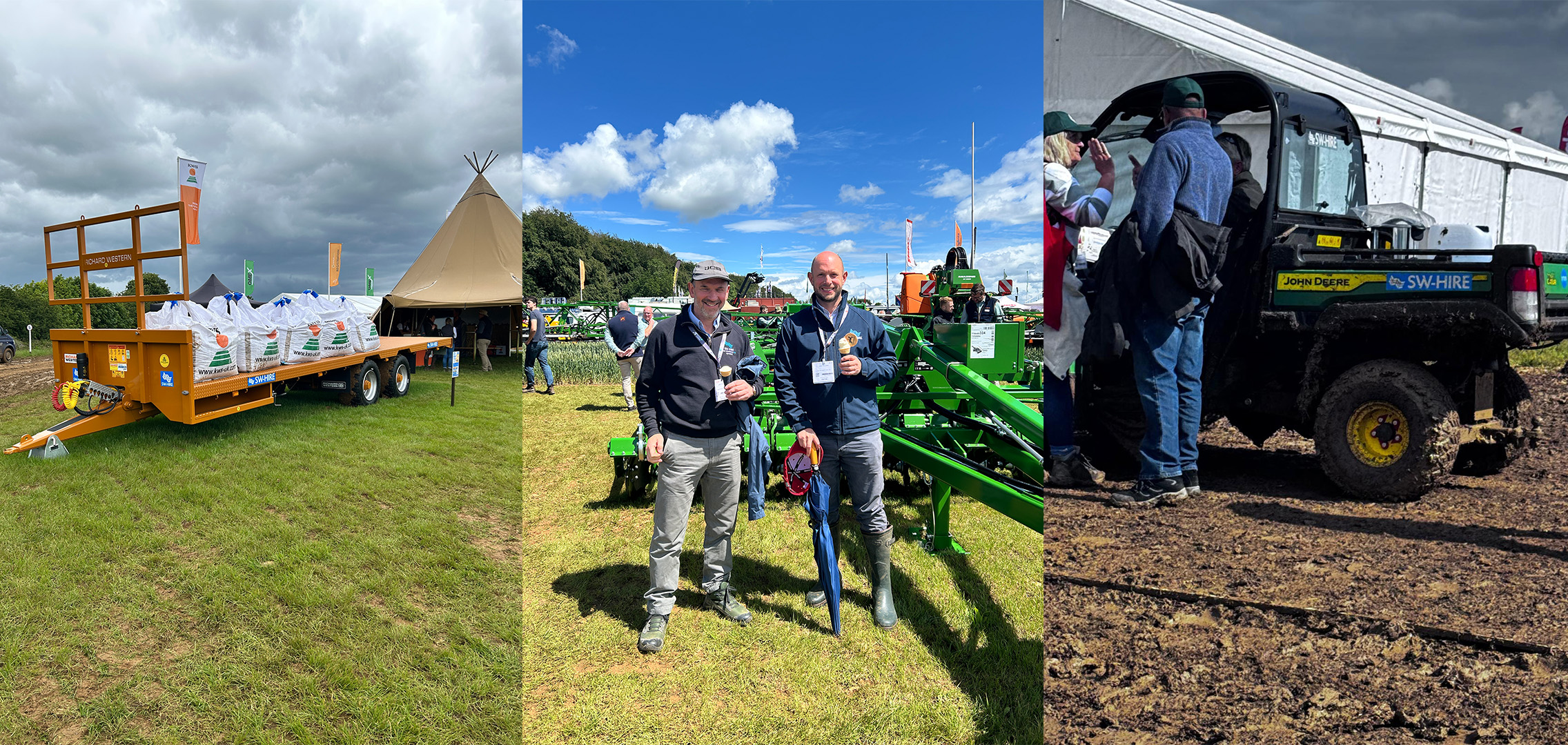 SW Hire flatbed and gator at cereals 2026